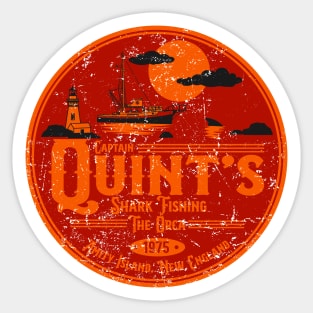 Quint's Shark Fishing Sticker